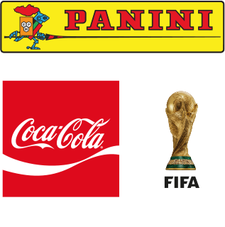Panini · Coca-Cola · FIFA Official Partner